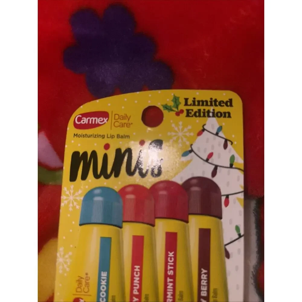 CARMEX MINIS LIP BALM 4 Pack Limited Edition Christmas Set 2025 BRAND NEW